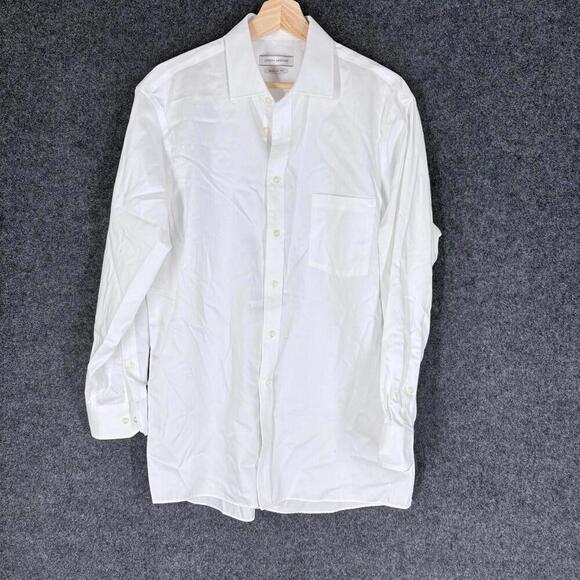 Joseph Abboud Other - Joseph Abboud Shirt Men 32/33 White Button Up Collared Long Sleeve Pockets